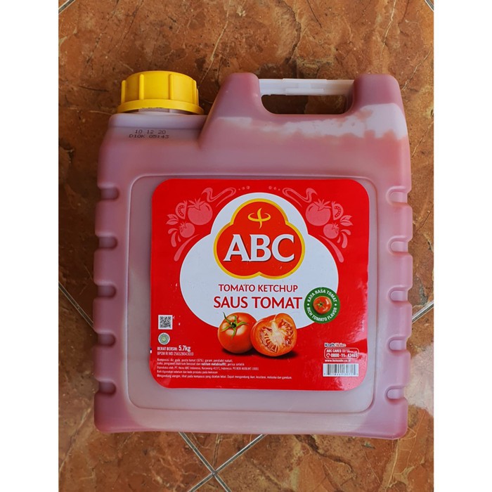 

ABC Saus Sambal / Tomat (Jerigen 5,5 - 5,7 kg)