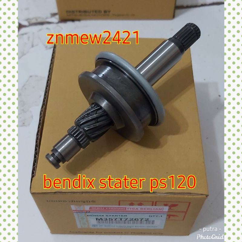 BENDIX STATER BENDIX STARTER PS100 UMPLUNG PS100 OEM MITSUBISHI