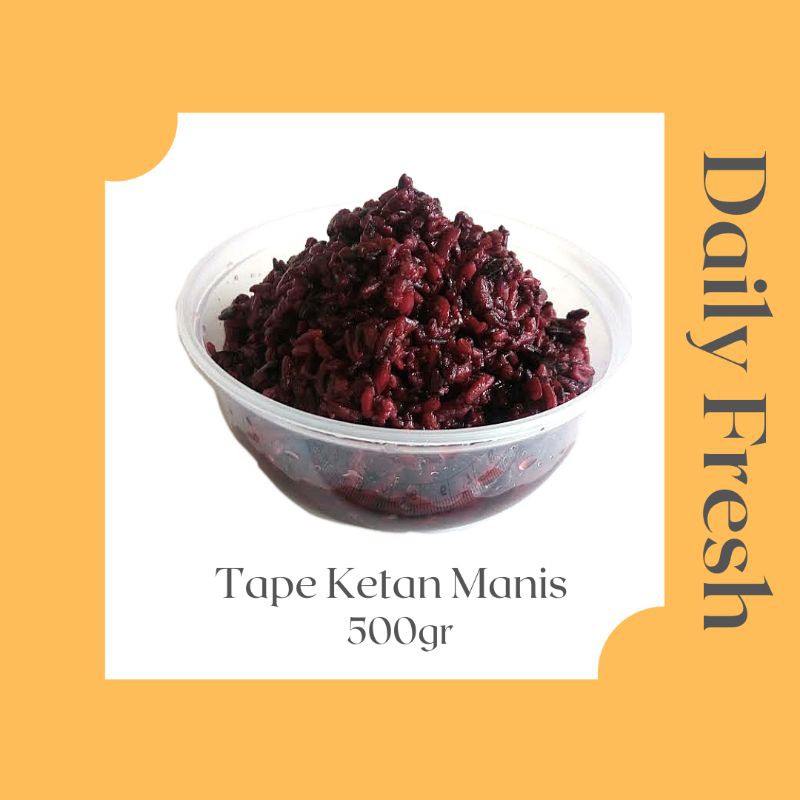 

Tape Ketan Hitam Manis, Tape Uli