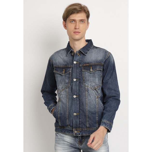 Jaket Denim Lois Jeans Original MJF148