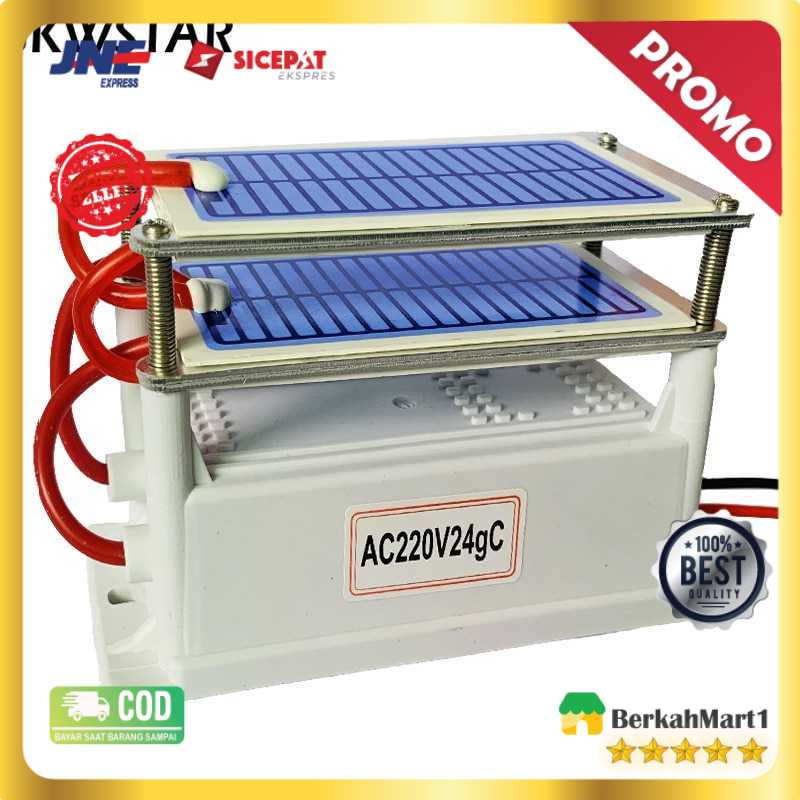 JKWSTAR Ozonizer DIY Ozone Generator Portable Air Purifier 24g/h JK-24