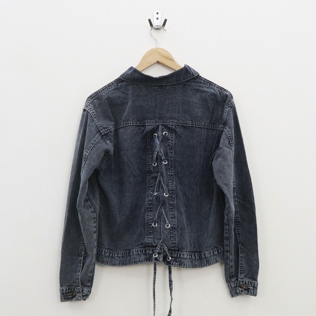 (ORIGINAL) Ebys snow jacket jeans wanita by Genijeans