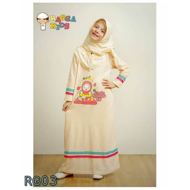 Gamis anak ragga kids