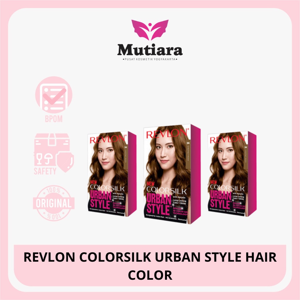 REVLON COLORSILK URBAN STYLE HAIR COLOR