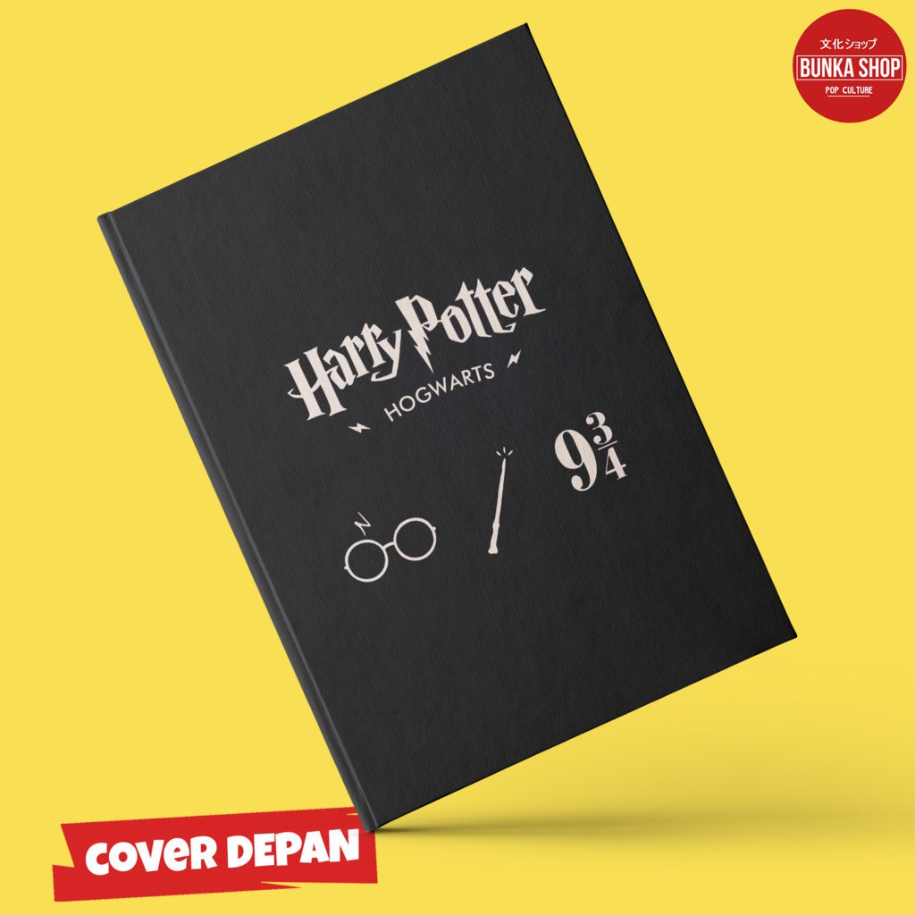 

Note Book Film Harry Potter Pack A Hardcover A5 Jurnal Agenda Planner Notebook Aesthetic Gift Couple