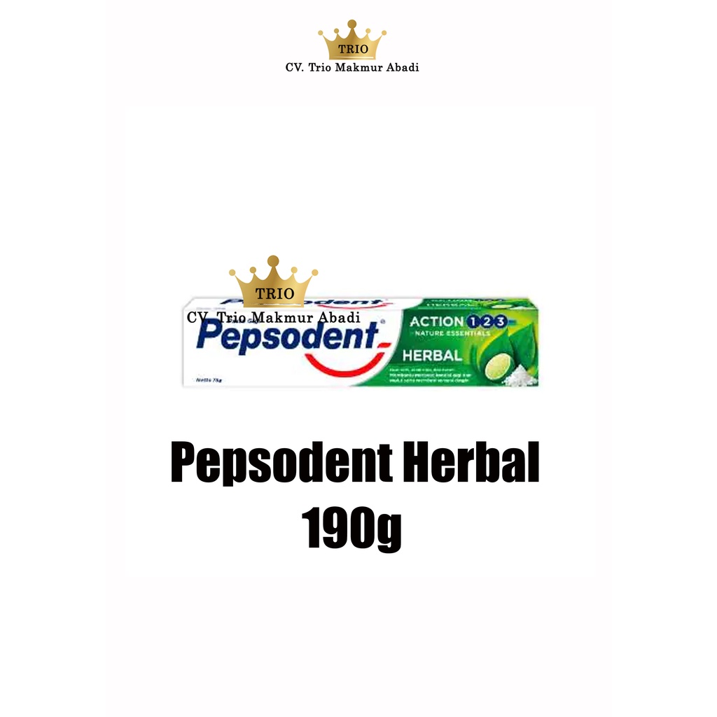 Pepsodent 123 herbal 190g