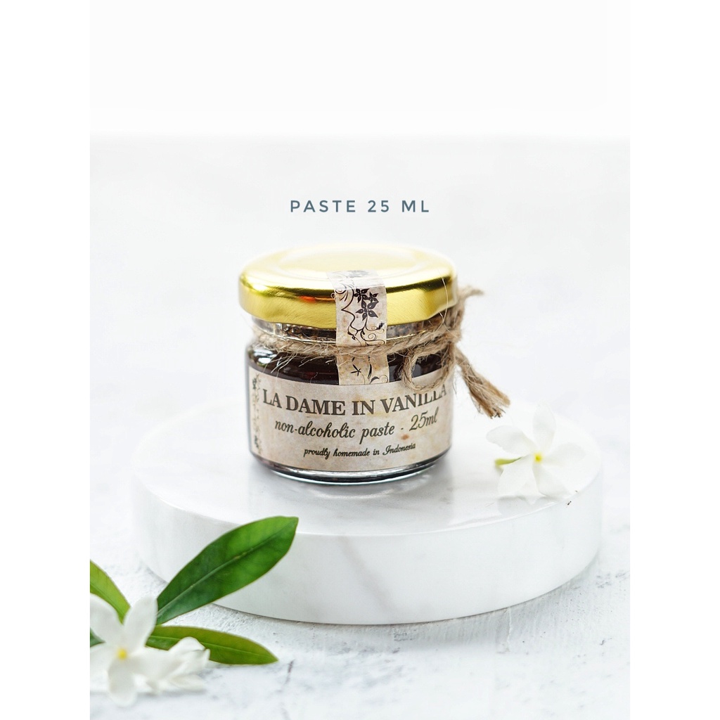 

Vanila Paste 25 ml La Dame in Vanilla Ekstrak Premium Halal