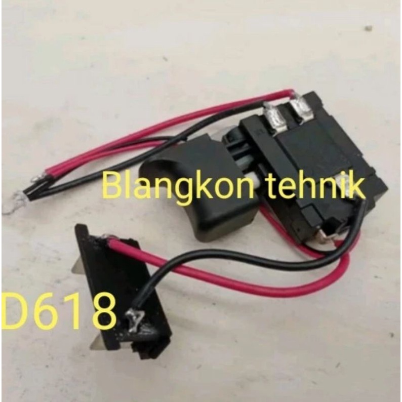 SWITCH SAKLAR PENCETAN BOR BATTERY DOLIZ BD 618 DOLIZ BD618 ORIGINAL