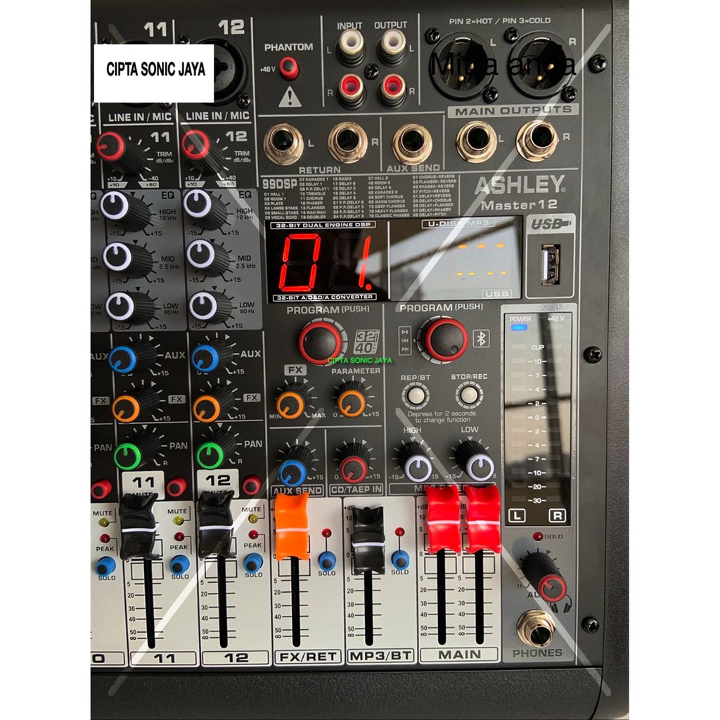 Mixer Ashley Master 12 ATAU MASTER12