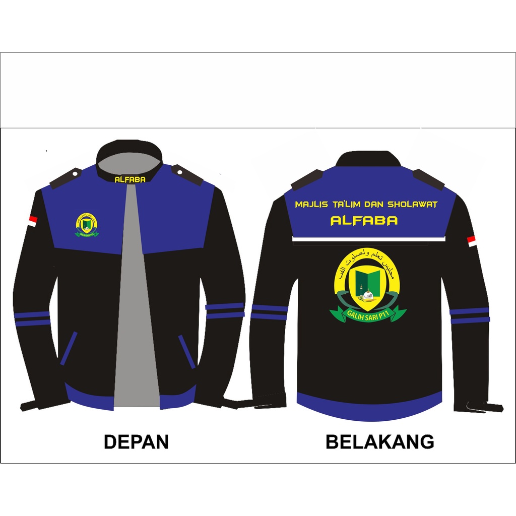 vendor KONVEKSI pembuatan seragam majelis (minimal 2 lusin / 24pcs)