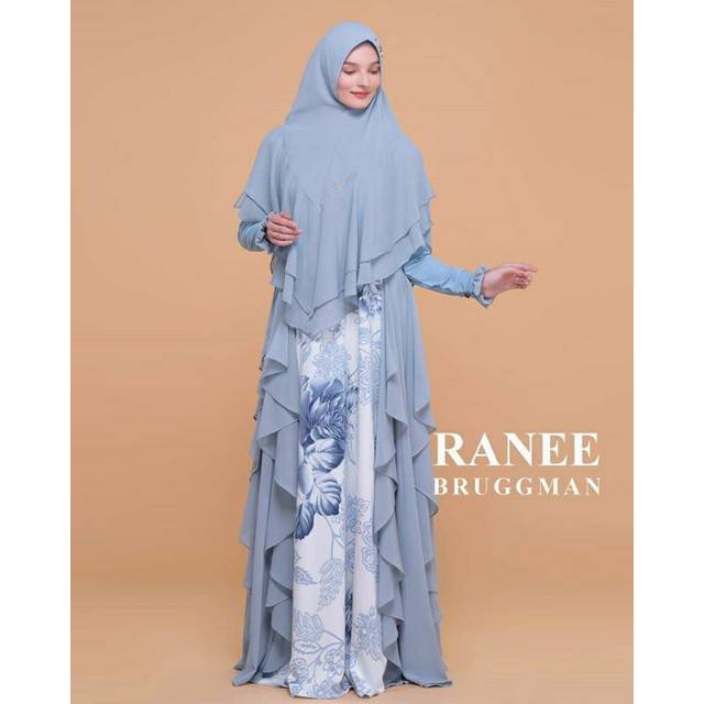 Ranee bruggman - gamis syari - gamis ranee