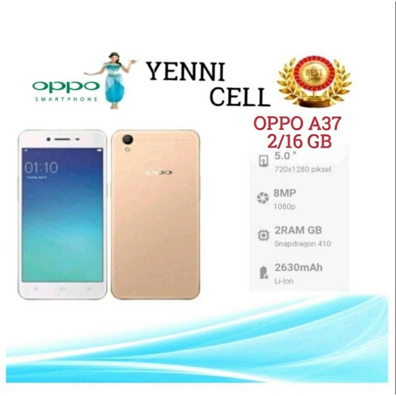 #OPPO A37 2/16 GB #MURAH GARANSI 1 TAHUN | Shopee Indonesia