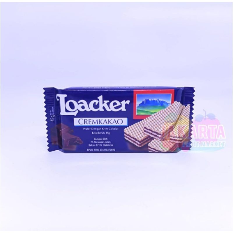 

(CAMILAN INSTAN) LOACKER CREMKAKAO 45G