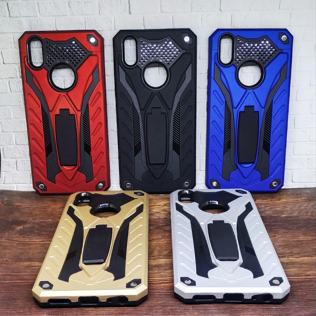 Robot Case Vivo 1723 1727 Hardcase Hybrid Phantom Case With Stand Vivo V9