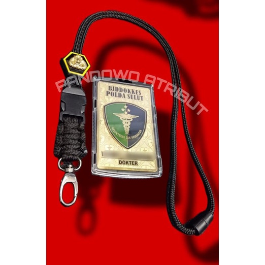 

lanyard plat tactical dokpol dokkes polri free design
