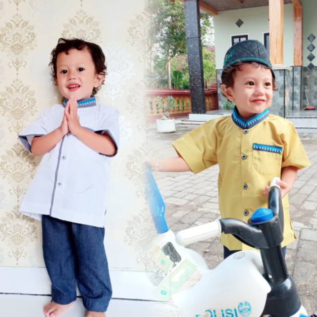 Baju koko anak sholeh