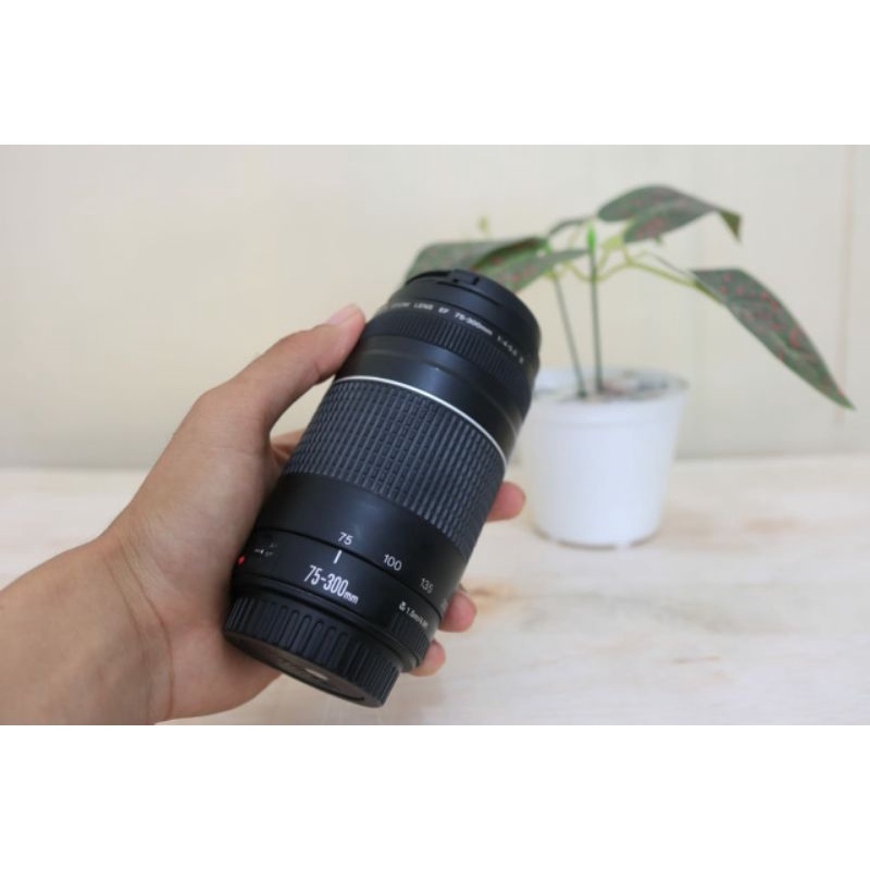 lensa tele canon 75-300mm