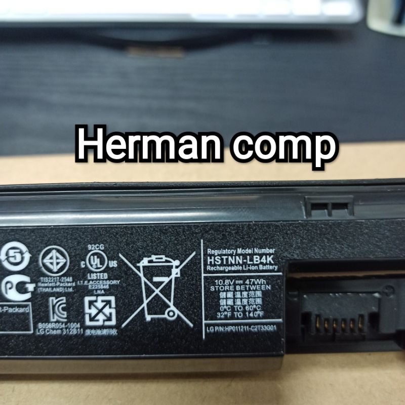 Original Baterai Hp 707616-141, 707616-242, 707616-851, 707617-421, 708457-001, 708458-001