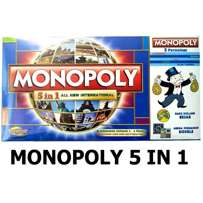 monopoli 5 in 1