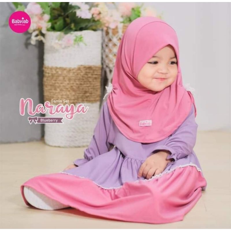 NARAYA GAMIS SET BABYJAB blueberry
