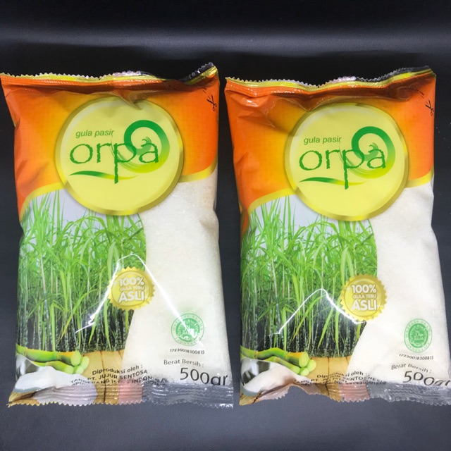 Gula pasir , gula orpa 500 gram harga murah grosir | Shopee Indonesia