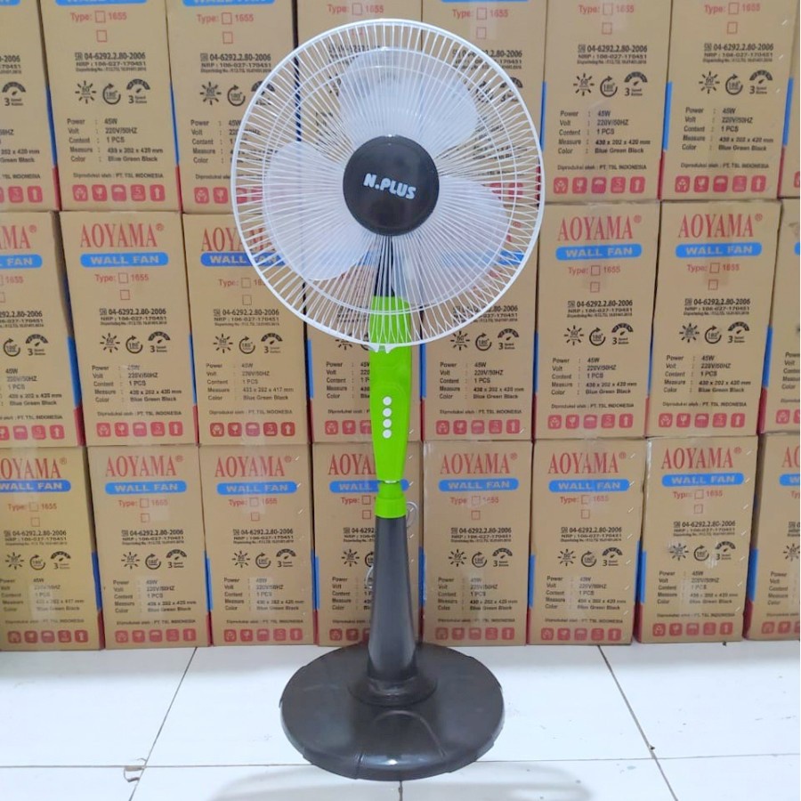 Kipas Angin Berdiri NPlus 16 Inch Standfan National Plus 16&quot; SNI Murah