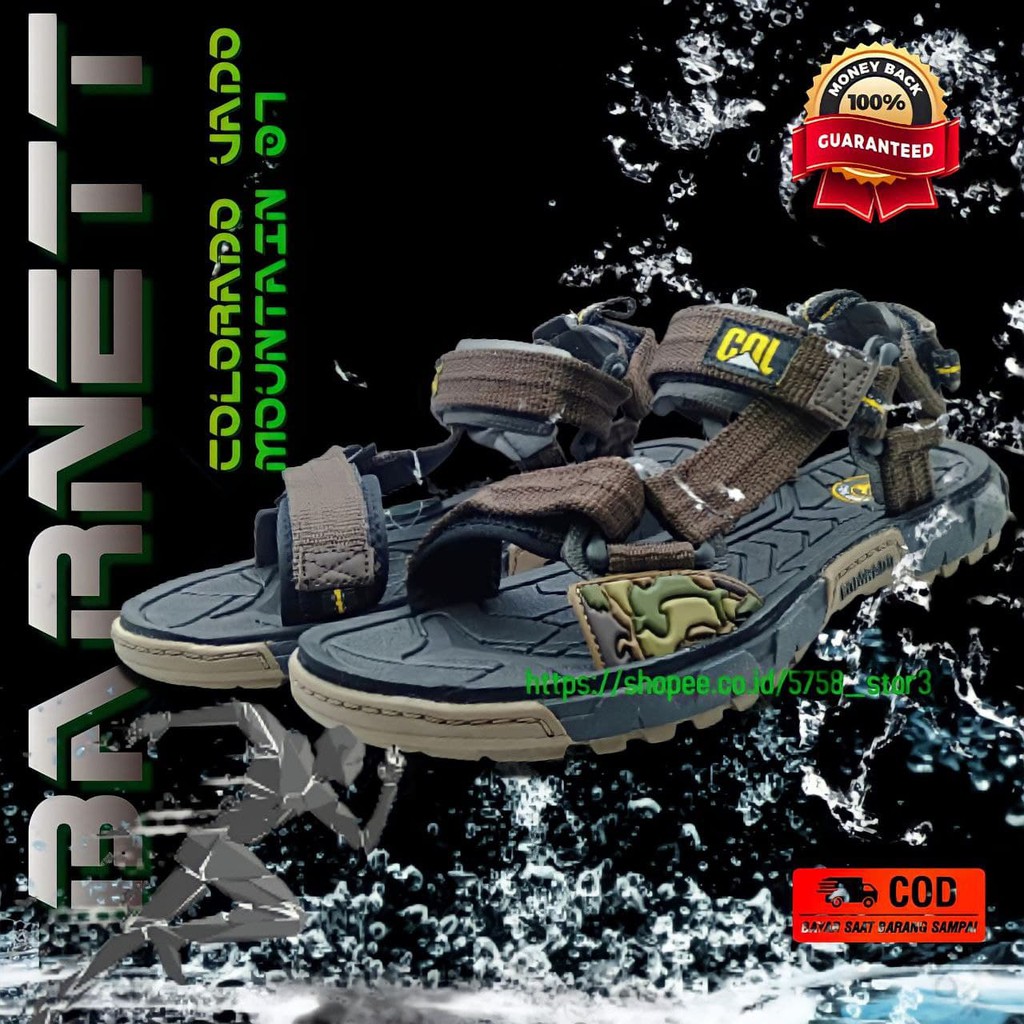 SANDAL SENDAL COWOK GUNUNG PRIA WANITA CEWEK BARNETT COLORADO VADO  MOUNTAIN 07 HIKING