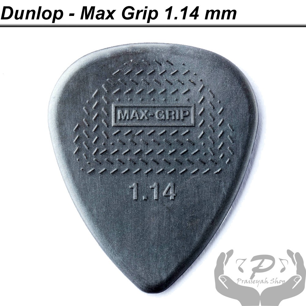 Dunlop Pick Gitar Max Grip Tebal Original USA 114 mm