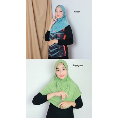 Hijab Sporty Premium | Hijab sports | Hijab sporty | Hijab jersey