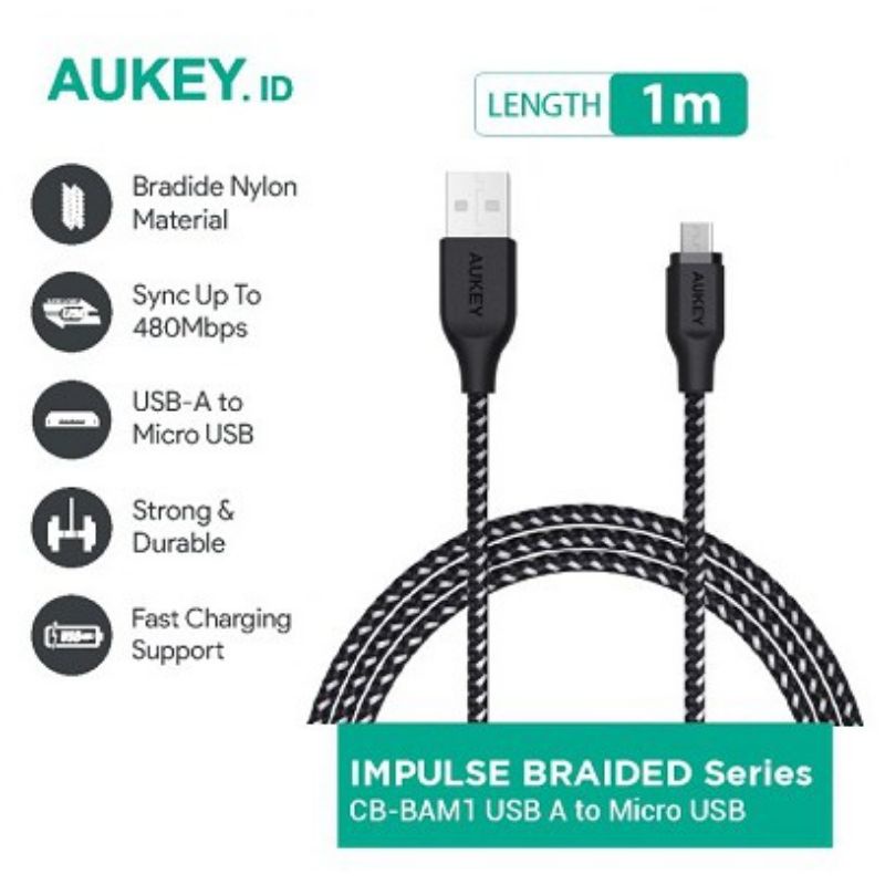 AUKEY Kabel Data Micro CB-BAM1 1.2m