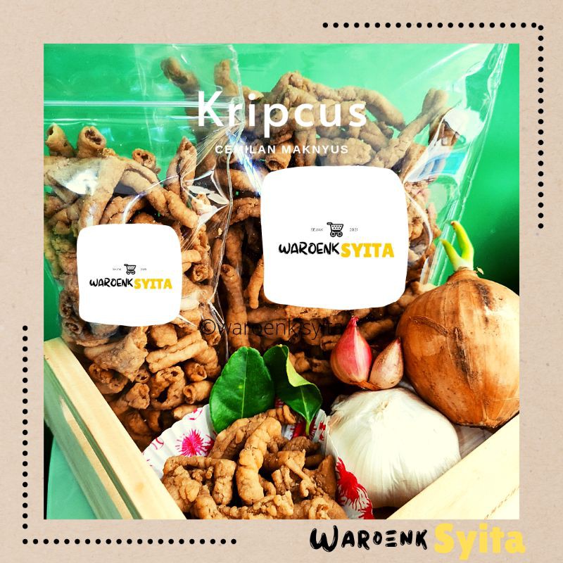 

Kripcus (Keripik Ucus) 100 gr