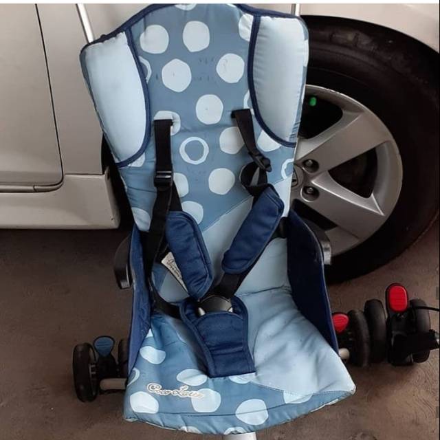 Stroller isport biru