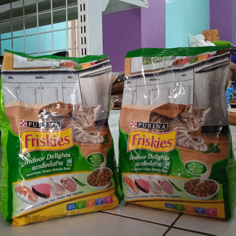 Makanan Kucing Friskies indoor delight 1,2 kg 1,2kg Cat food murah