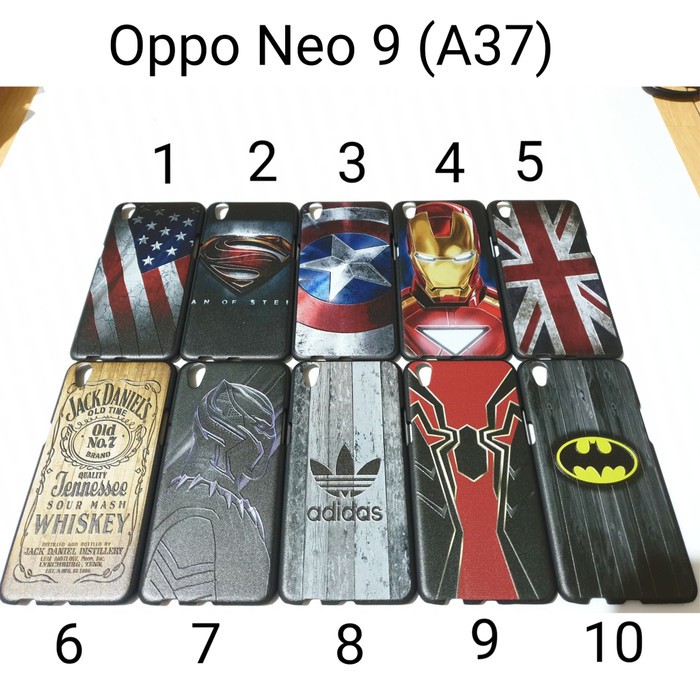 Hardcase Oppo Neo 9 Back Hard Case Casing Hardcase backCase / Neo9 A37 A37f