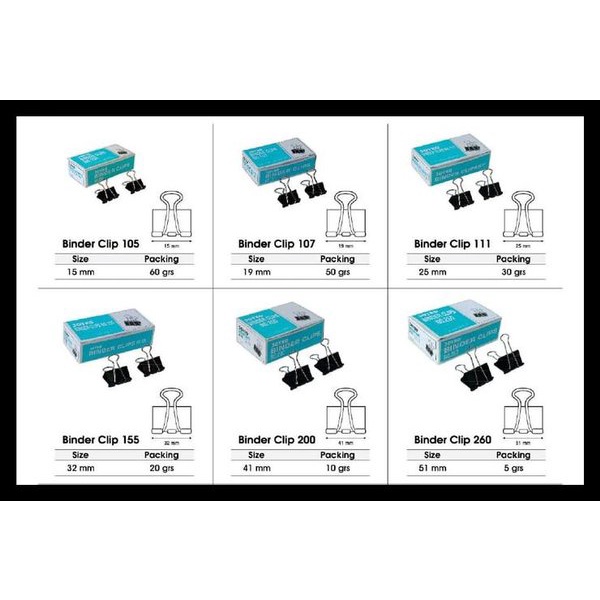 

Binder clip Joyko
