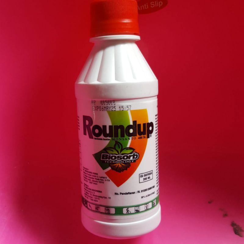 Roundup 486SL 200ML Herbisida Pembasmi Rumput Liar dan Gulma