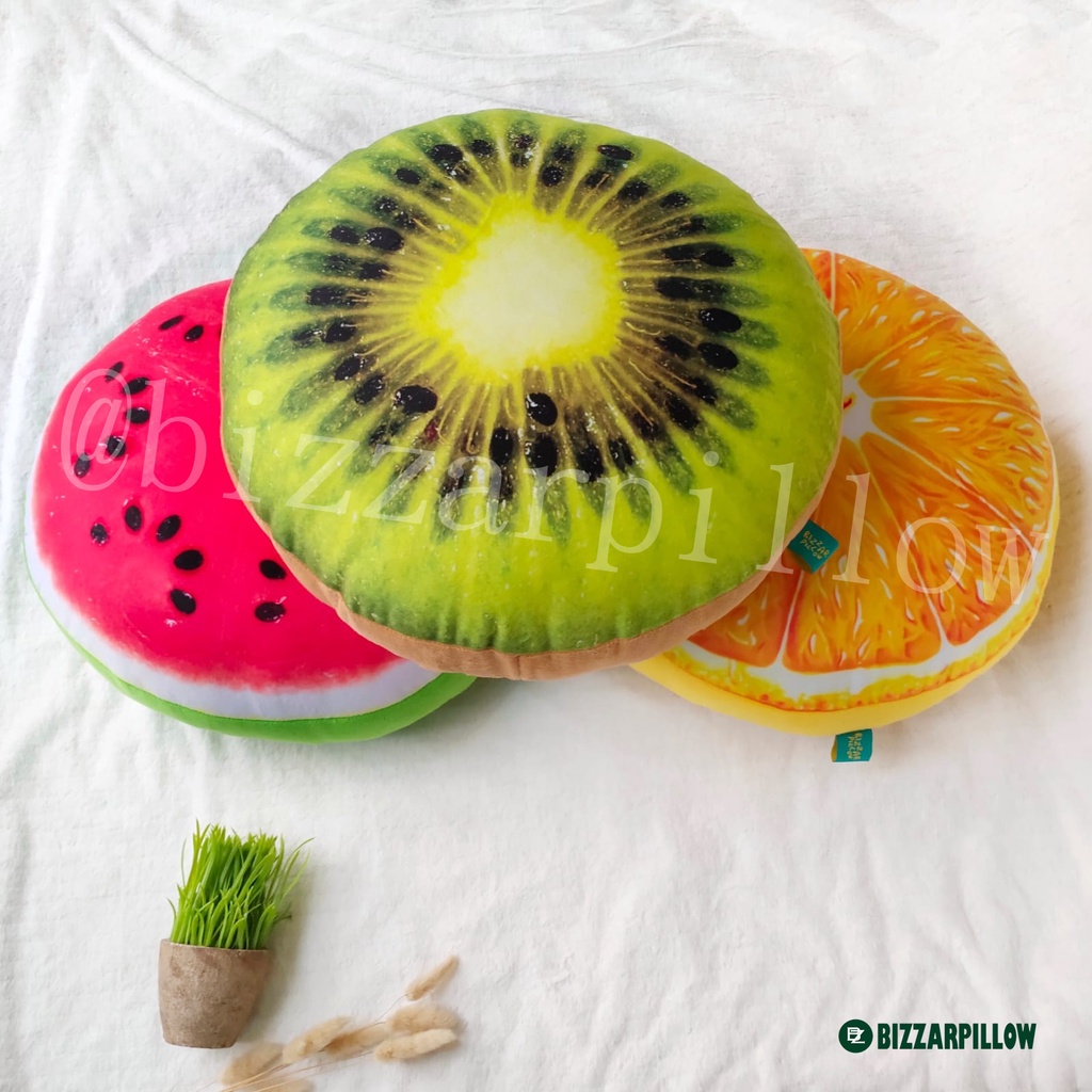 Bizzarpillow Bantal Sofa Bantal Buah Segar Size L BZ004