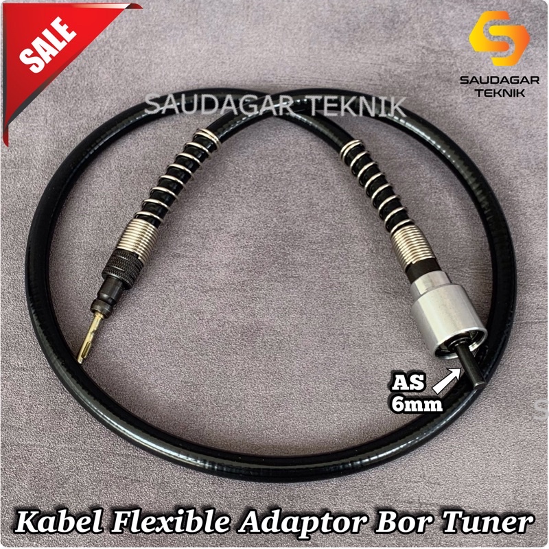 Adaptor Bor Kabel Tuner Flexible Shaft Gagang Bor Gantung Foredom