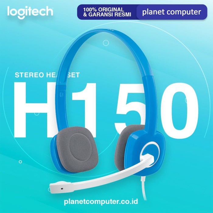 HEADSET LOGITECH H150 -BLUE