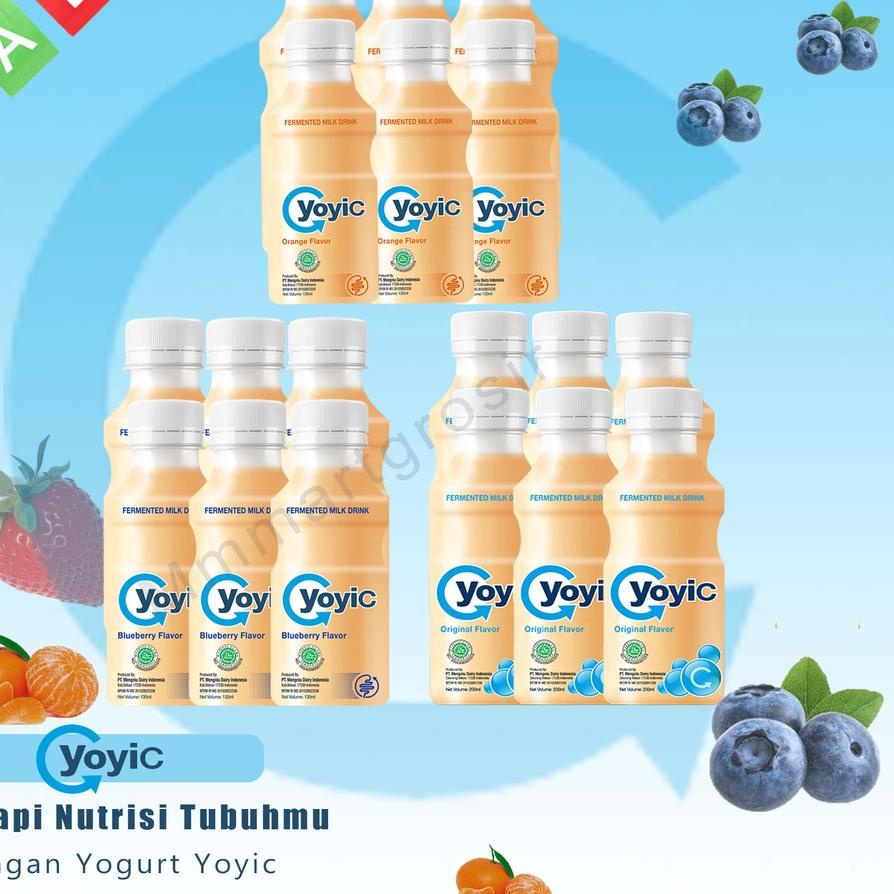 

New - YOYIC MINUMAN SUSU ERMENTASI 130ML / 6PCS