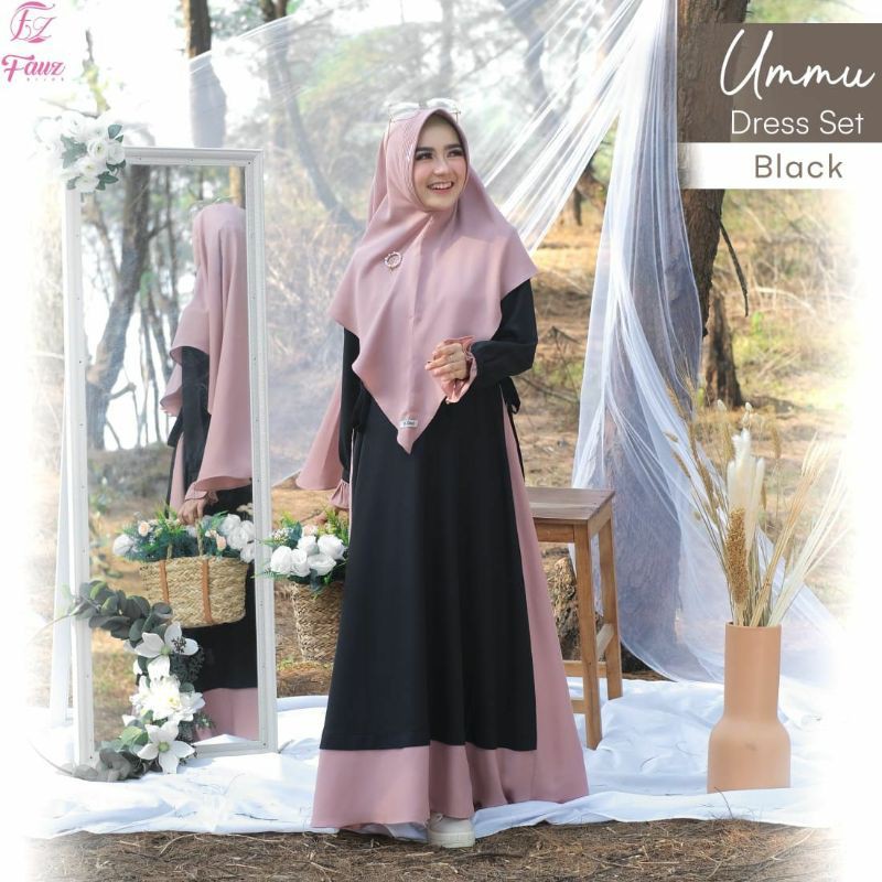 Khimar Instan UMMU KHIMAR Original by Fauz Hijab (Khimar Only)