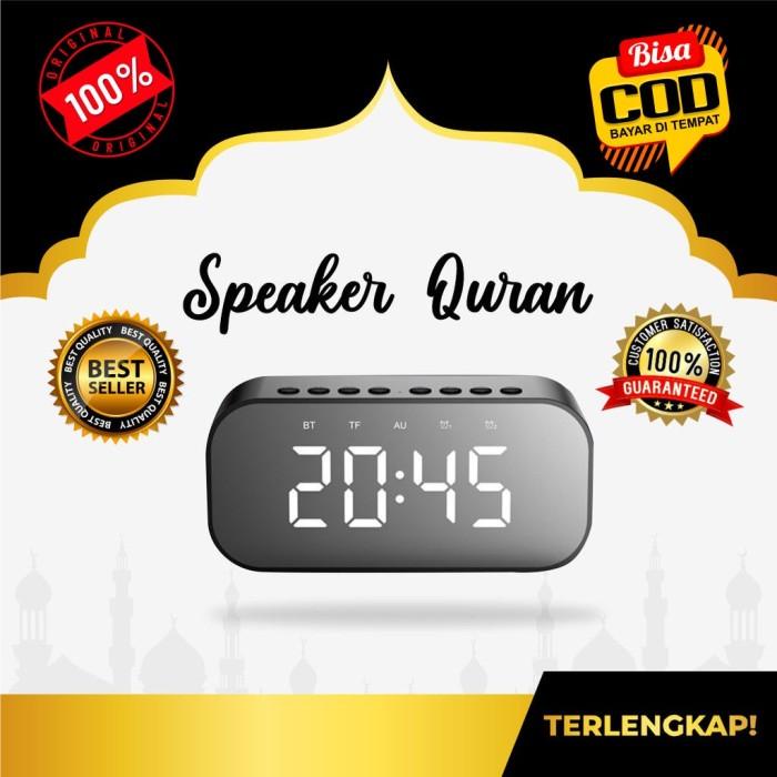 Promo Speaker alquran murottal 30 juz bluetooth led speaker quran audi