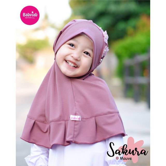 Hijab Anak Lucu Sakura dr Babyjab