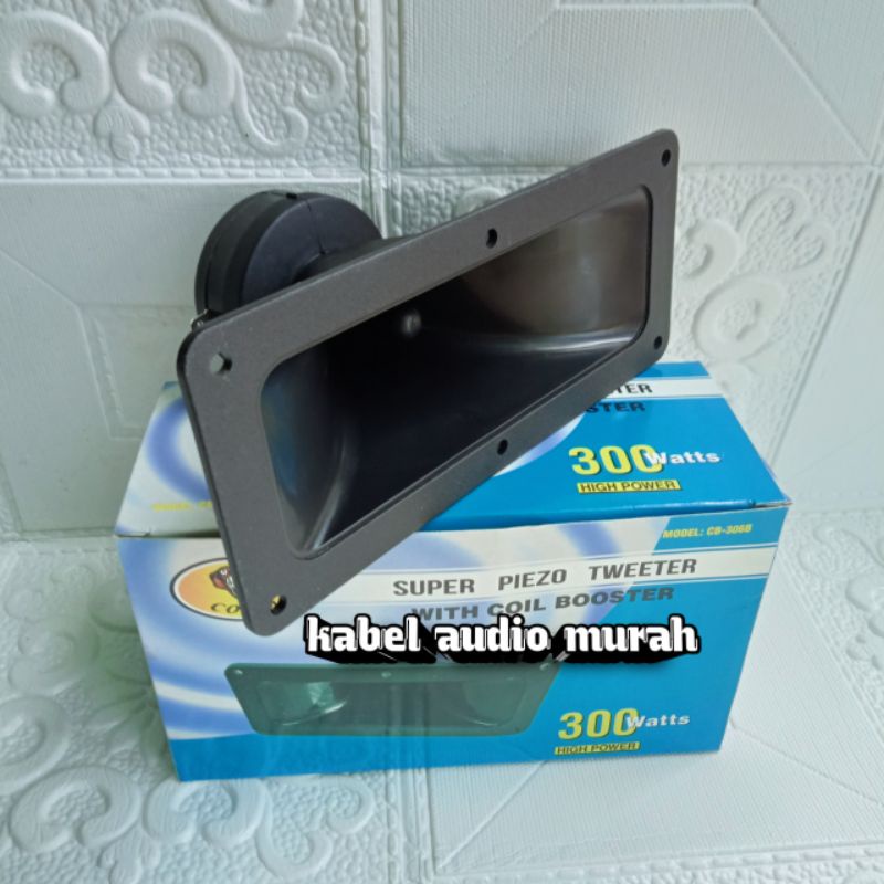 Terlaris Tweeter/Tuiter Horn Piezzo Cobra CB-306B/Tweeter Kotak