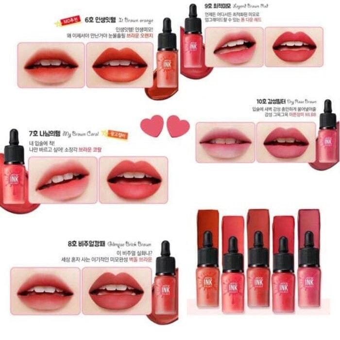 Peripera Airy Ink Velvet Original Lip Tint Korea