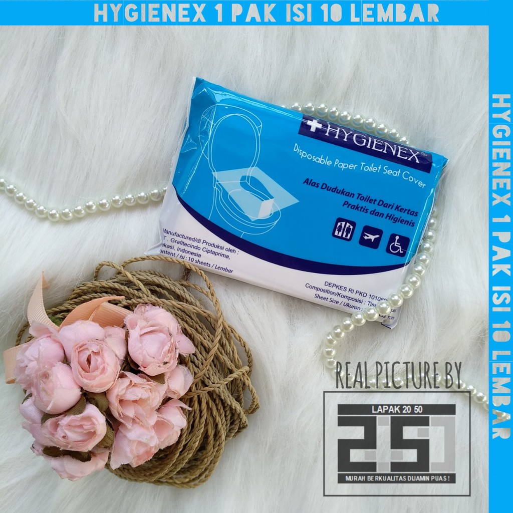 HYGIENEX TOILET SEAT ISI 10 WAJIB BAWA SAAT BEPERGIAN KERTAS ALAS DUDUK KLOSET COVER PELINDUNG DUDUKAN WC SAAT TRAVEL TRAVELING TRAVELLING TISSUE KAMAR MANDI TER MURAH SEKALI PAKAI DISPOSABLE HIGIENIS BERSIH KEBERSIHAN ANTI KUMAN BAKTERI VIRUS JAMUR