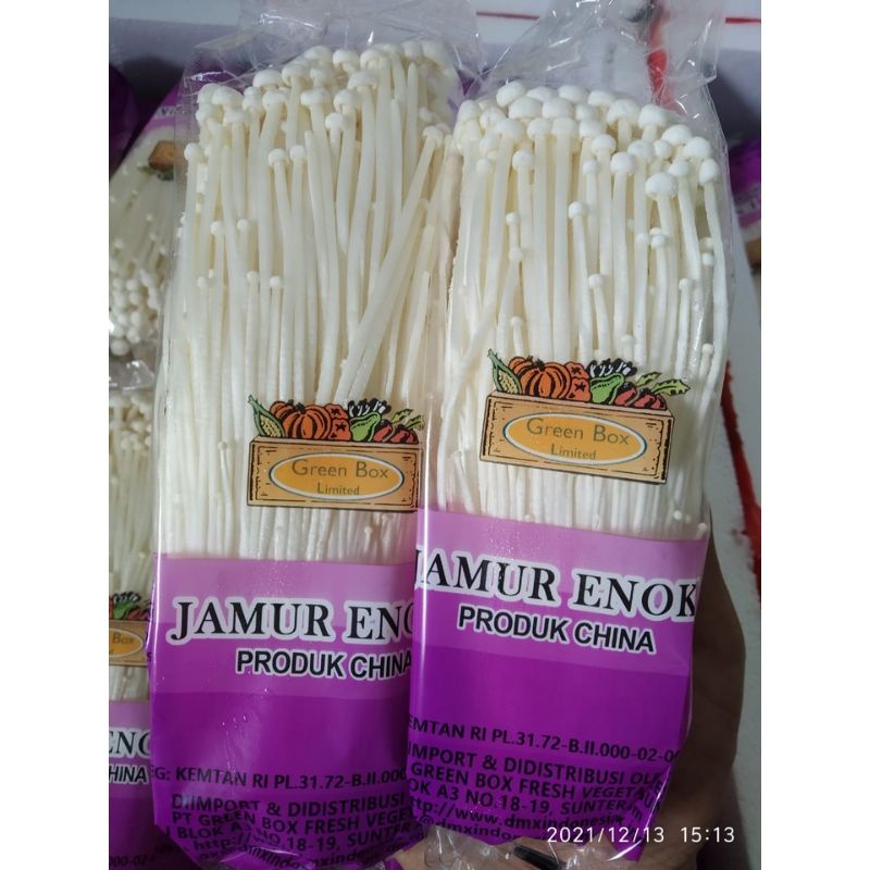 

JAMUR ENOKI 100gr