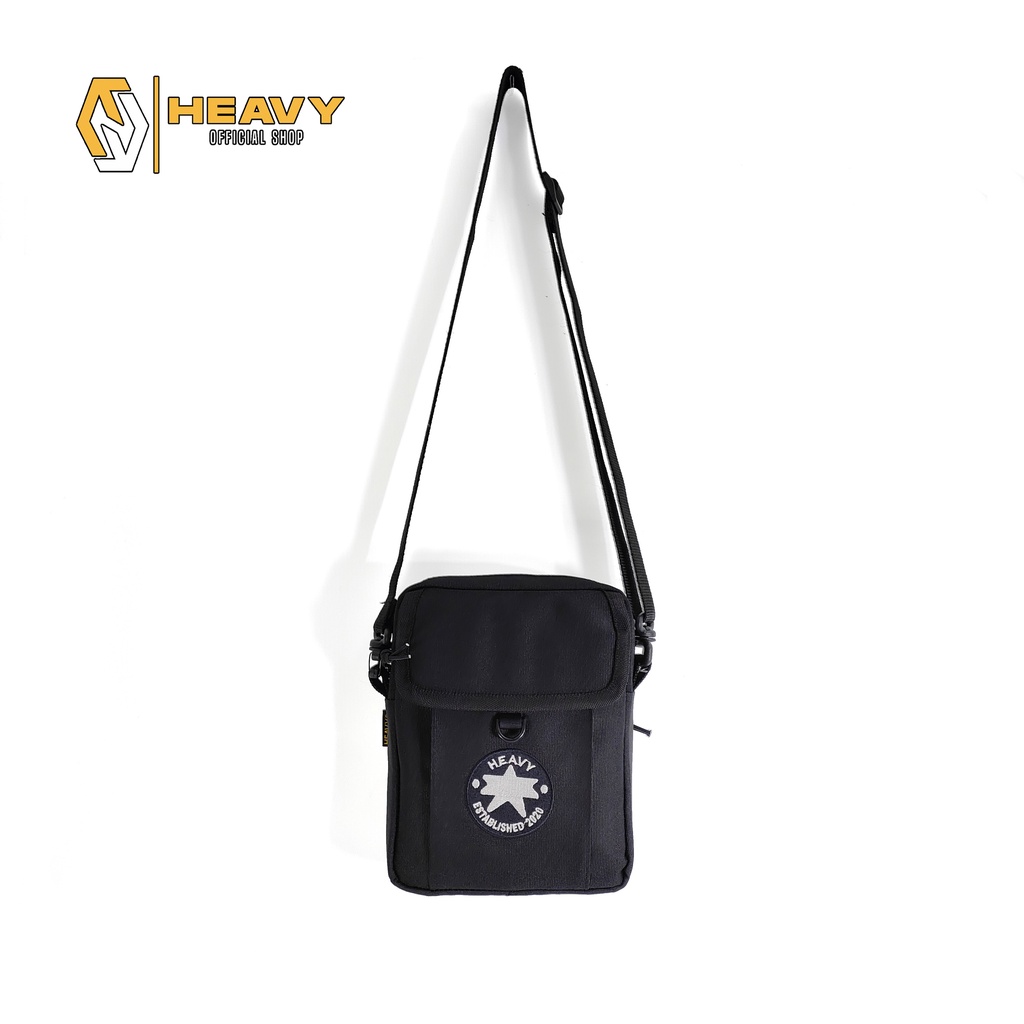 Heavy Cross Body Bag Crowd | Sling Bag Heavy Kanfas Premium | Tas Selempang Pria/ Wanita Pouch