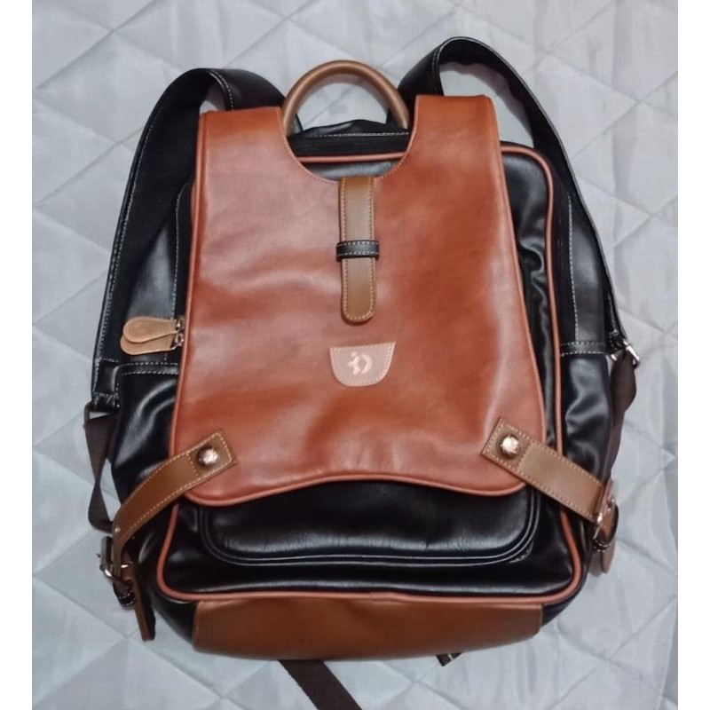 Preloved Tas cewek Gotosovie Ransel Eriko PB Licorice Black Like New second