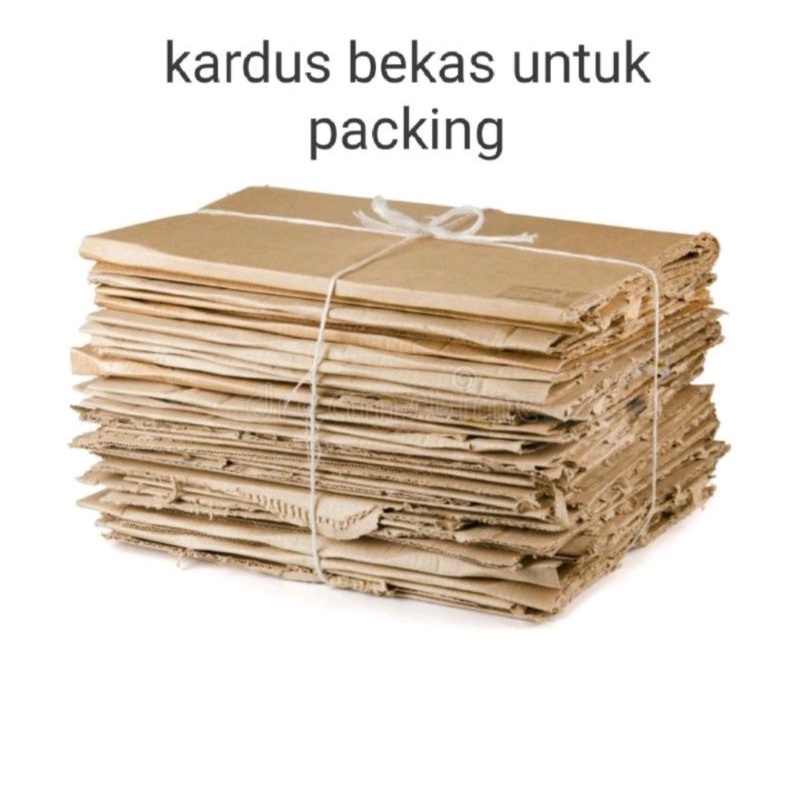 

Extra Kardus Bekas untuk Packingan